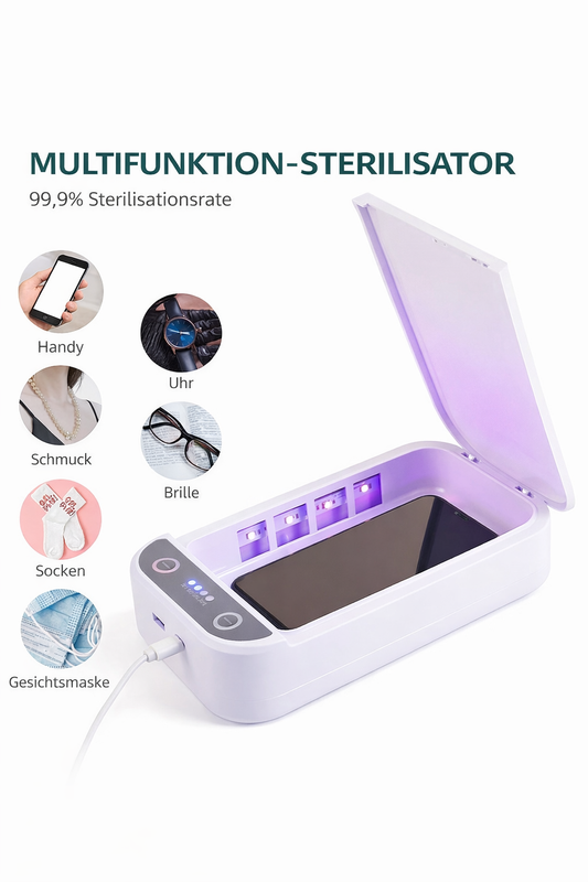 UVIFY – UV Multifunktionale Desinfektionsbox mit Ozon & Aromatherapie